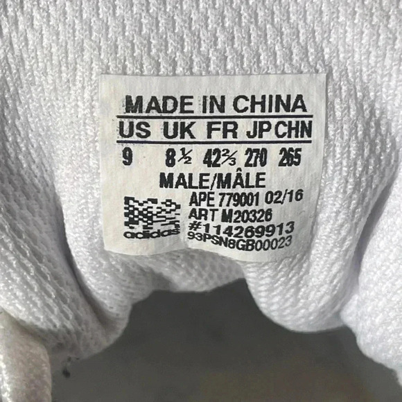 Mens Red Adidas Stan Smith - Picture 10 of 13